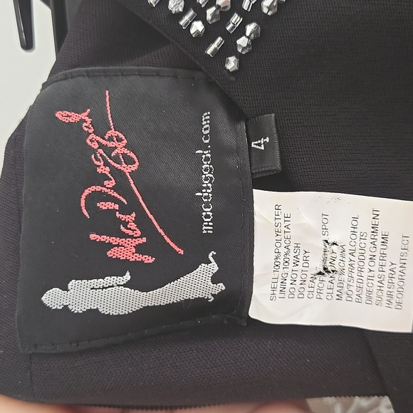 MacDuggal 20116 Two Sleeved Gown Size 4 (with alterations) - Picture 8 of 12